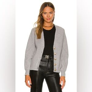 TULAROSA x REVOLVE Natalia grey sweater cardigan